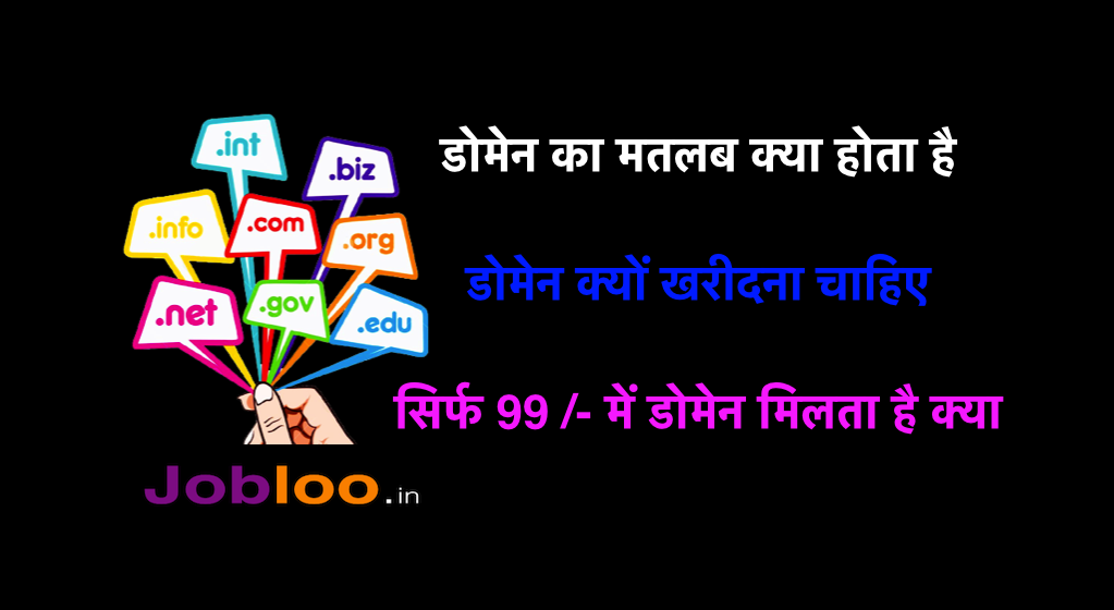 Domain Meaning in Hindi