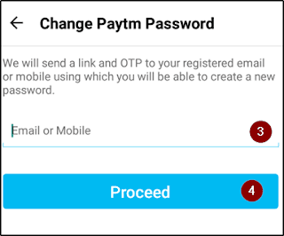 Paytm Password Change Kaise Kare Paytm पासवर्ड कैसे बदले। 9