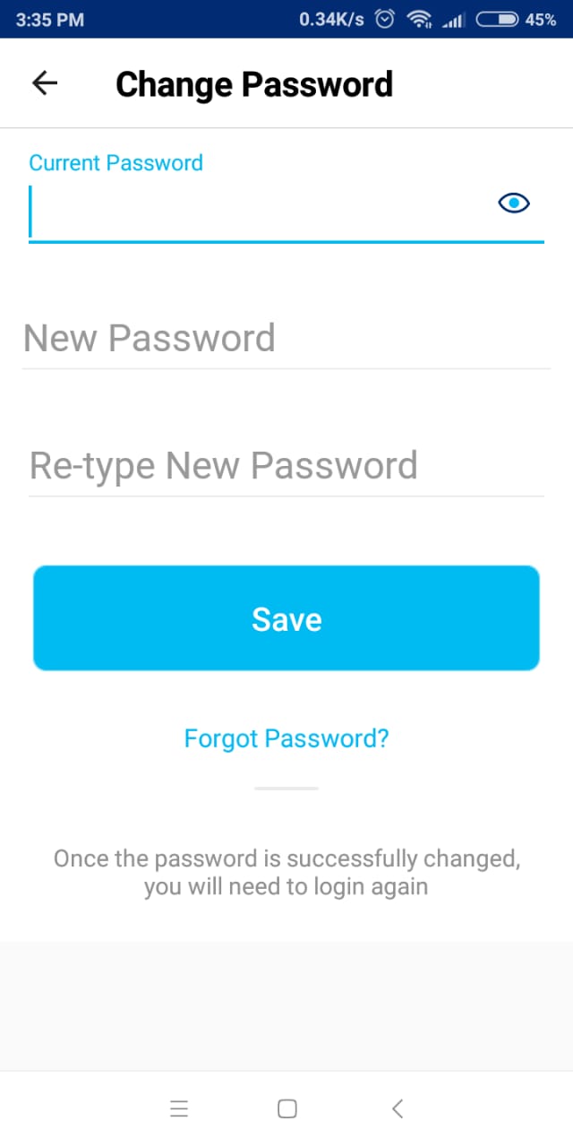 Paytm Password Change Kaise Kare Paytm पासवर्ड कैसे बदले। 6