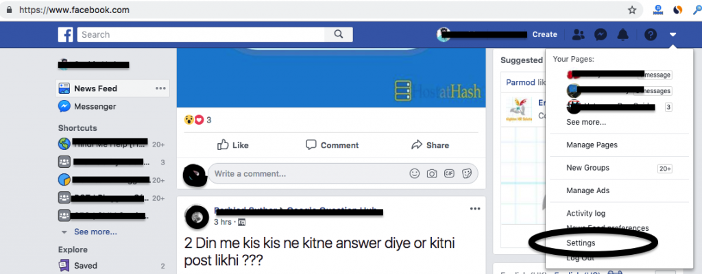 Facebook Account Deactivate Kaise Kare